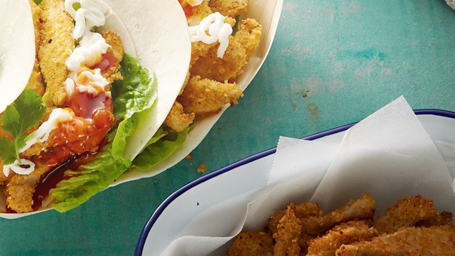 Classic Crispy Chicken Soft Tacos Recipe